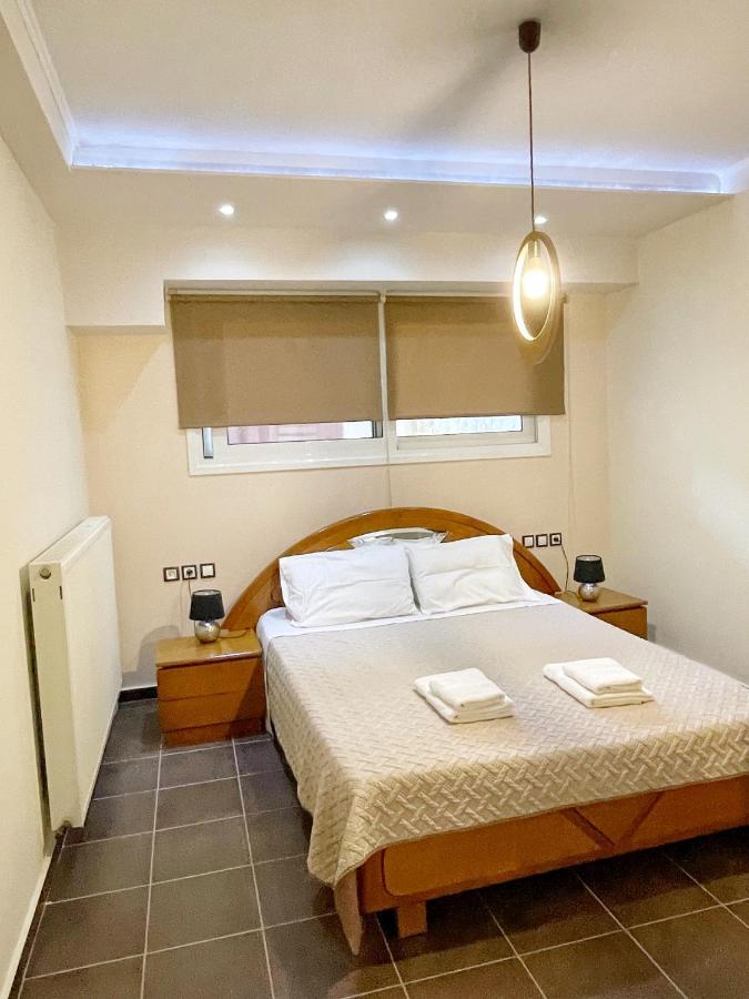 Glaros Beach Apartment Kato Daratso Dış mekan fotoğraf
