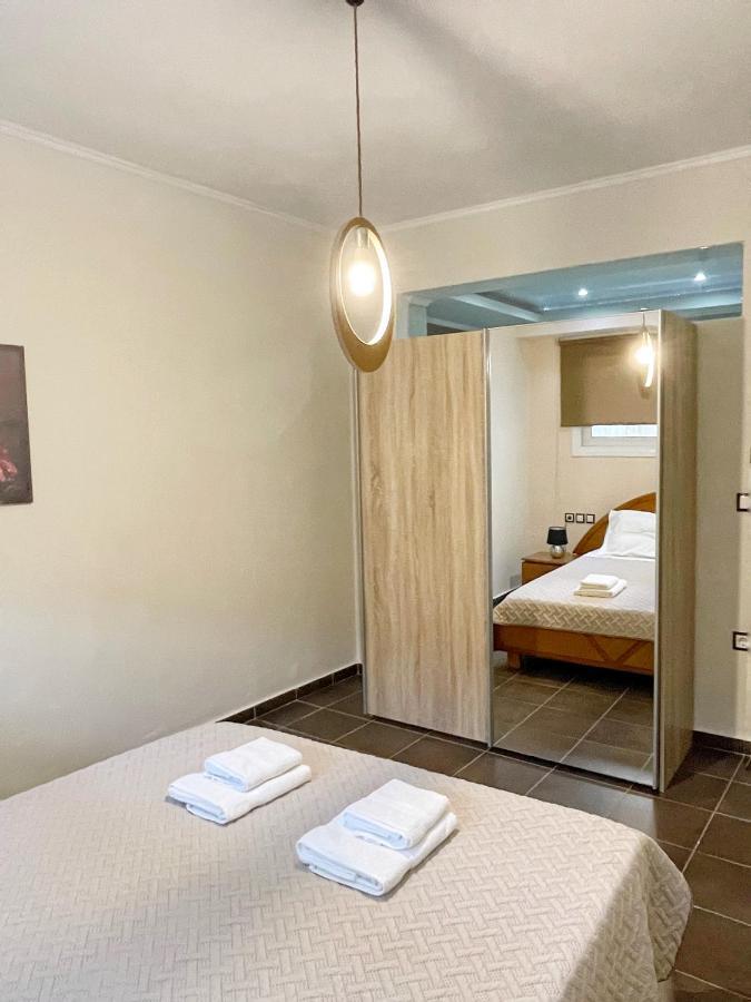 Glaros Beach Apartment Kato Daratso Dış mekan fotoğraf