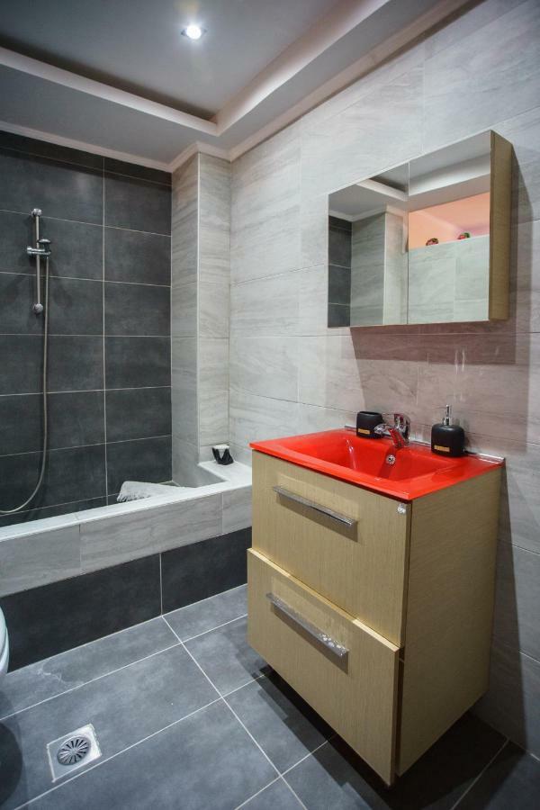 Glaros Beach Apartment Kato Daratso Dış mekan fotoğraf